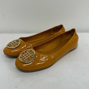 Audrey Brooke Mustard Ballet Flats